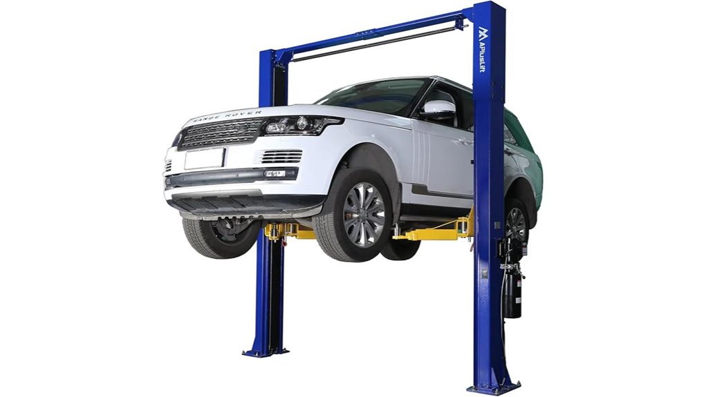 APlusLift HW-10KOH-A 10000 lb two post car lift