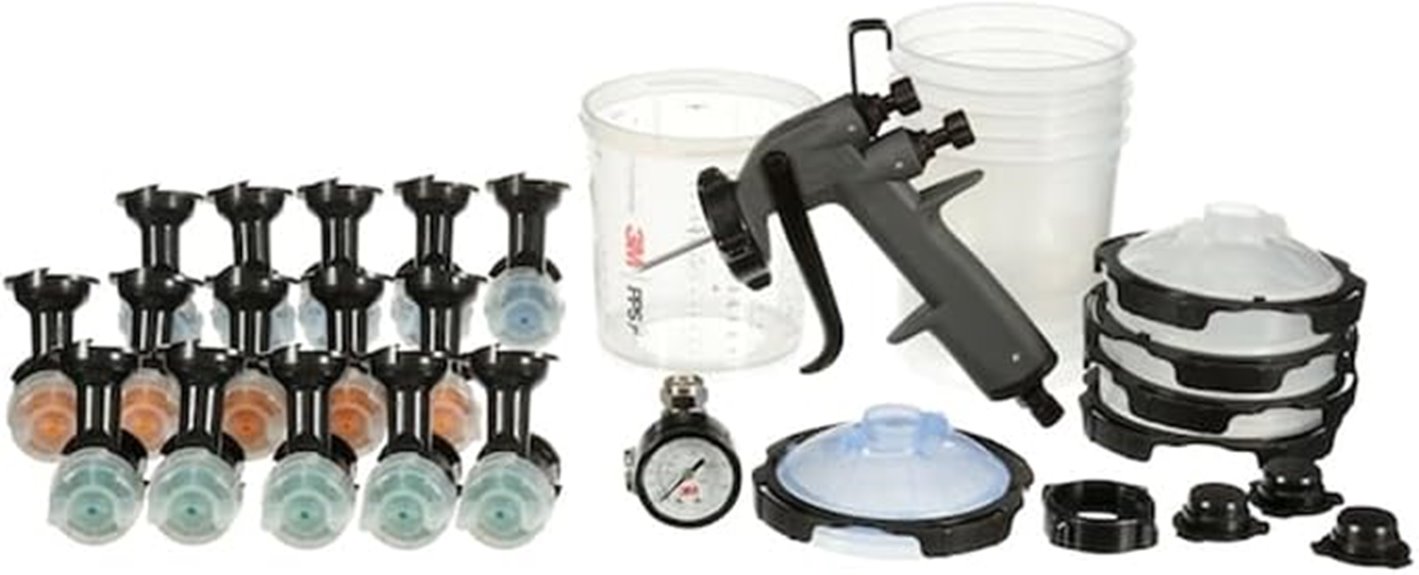 3m spray gun kit