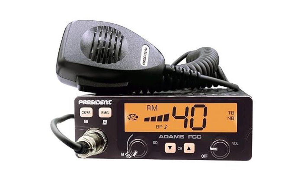adams fcc cb radio