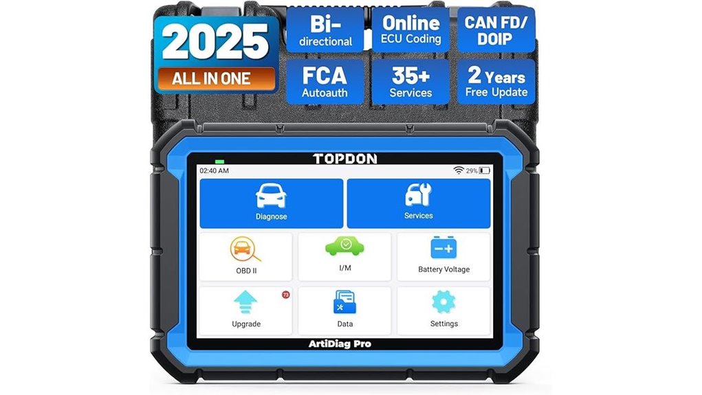 advanced diagnostic tool features
