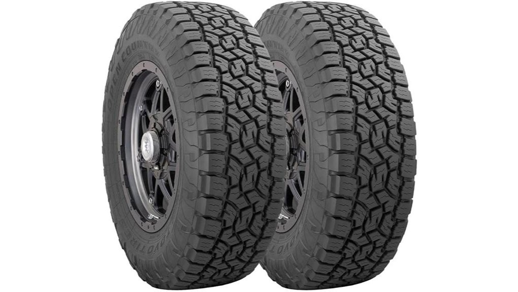 all terrain tire specification