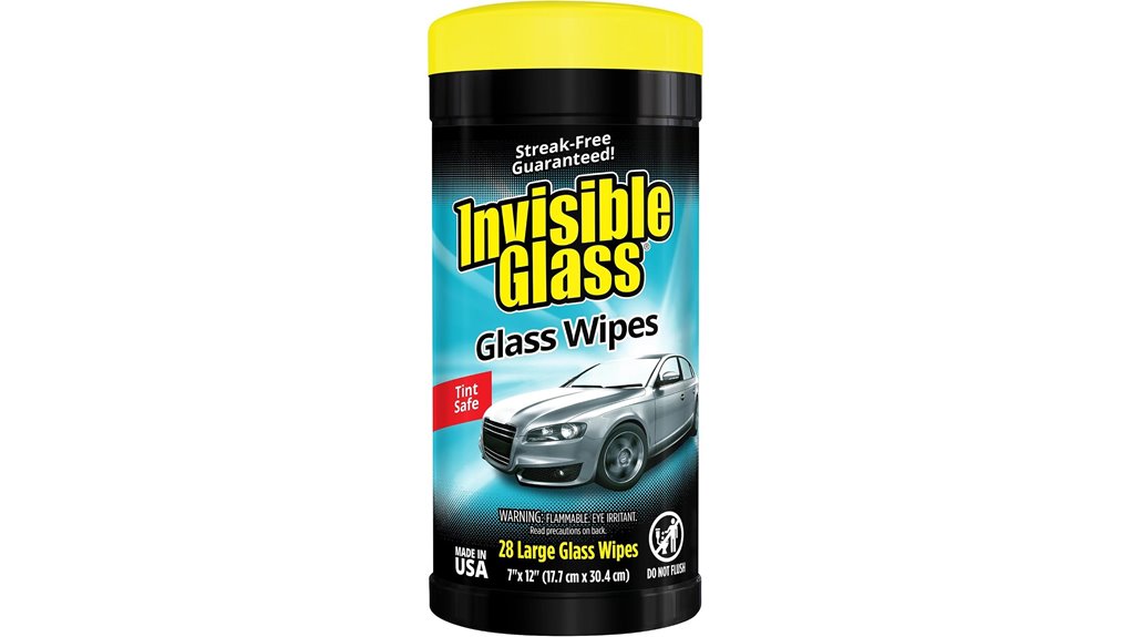 auto glass cleaning wipes