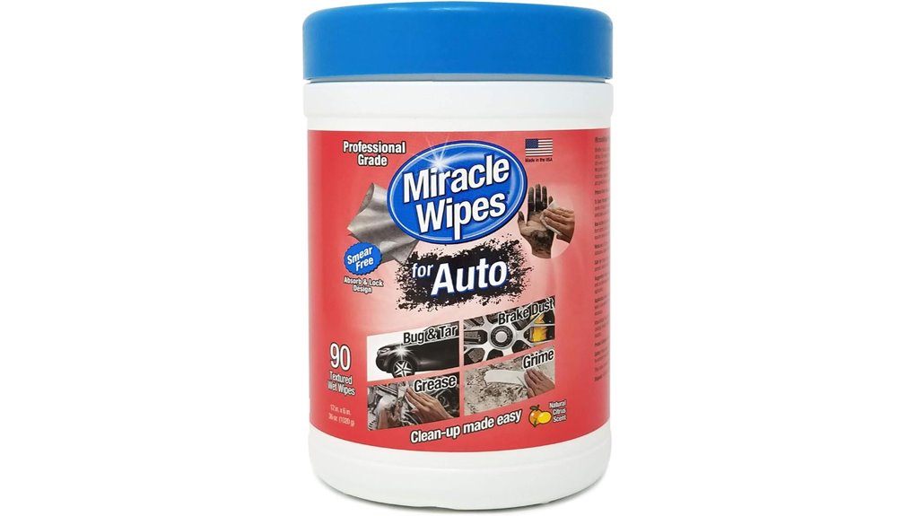 automotive cleaning detailing wipes