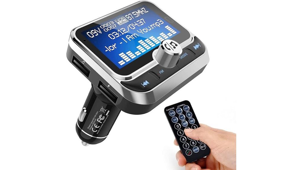 bluetooth car fm transmitter