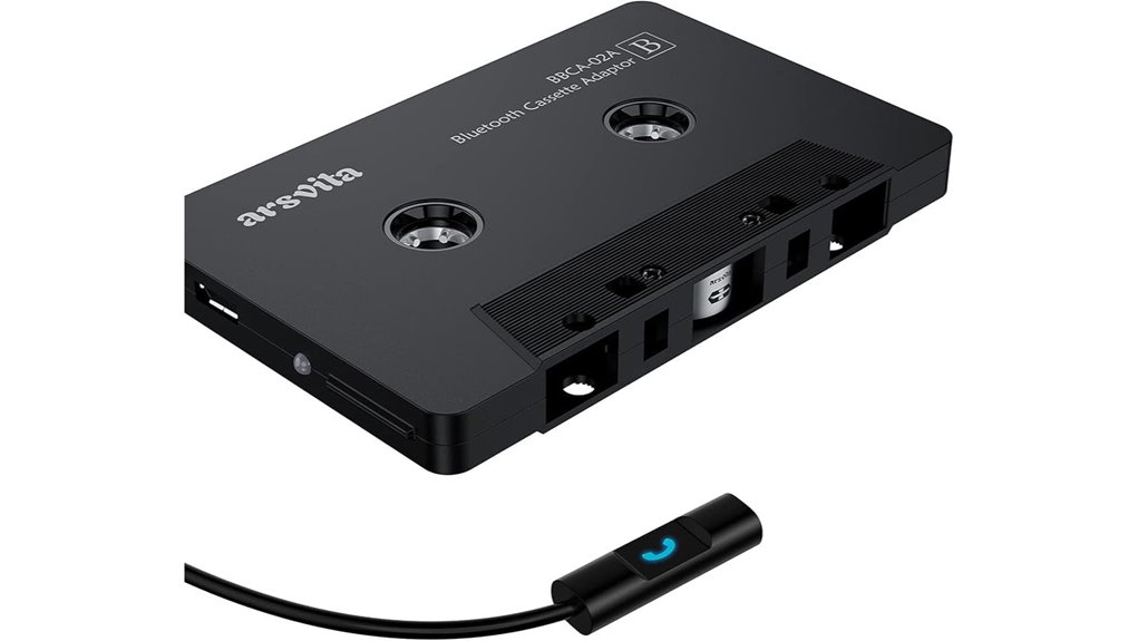 bluetooth cassette aux adapter
