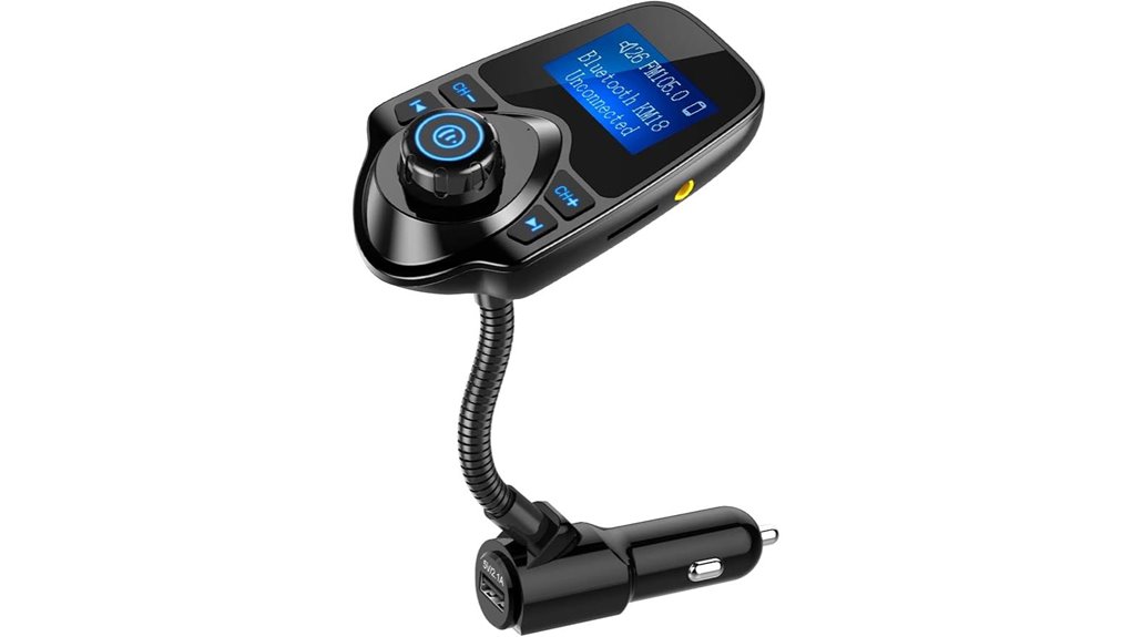 bluetooth fm car adapter