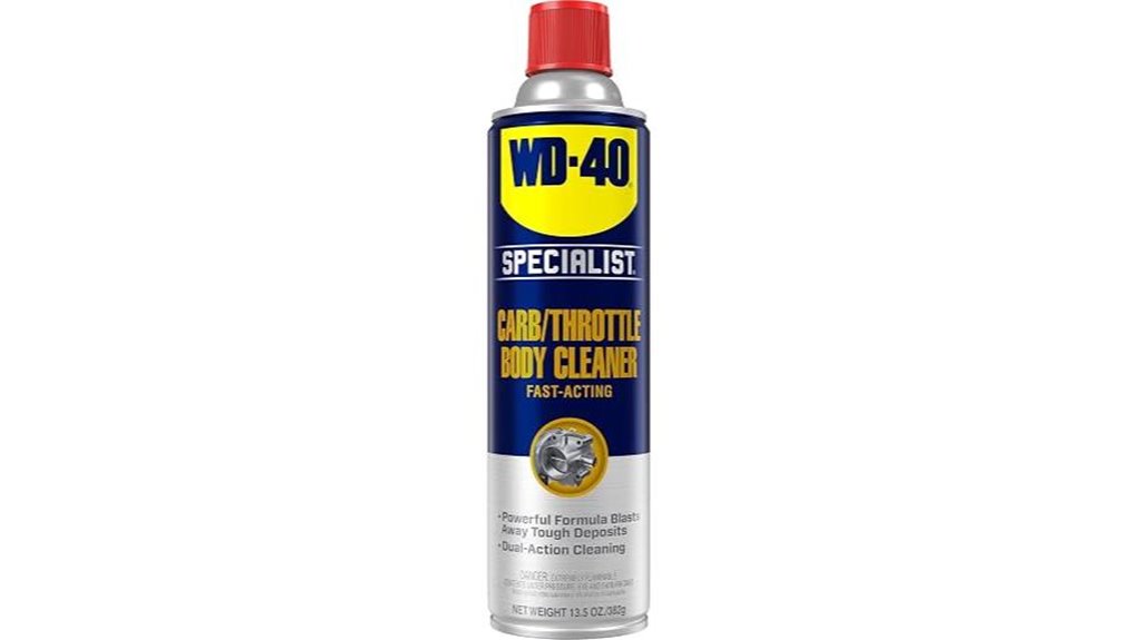 carburetor cleaner aerosol spray