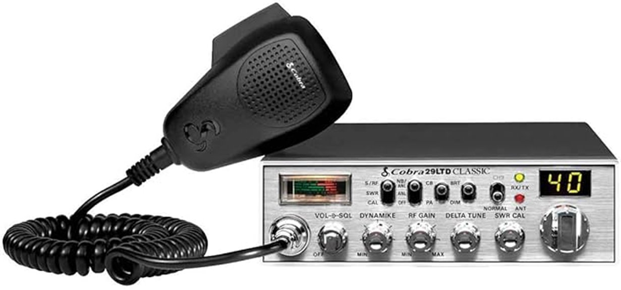 cobra cb radio emergency communication
