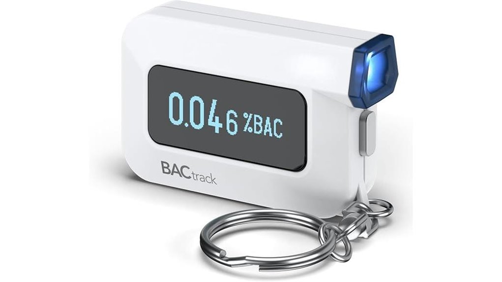 BACtrack C6 keychain breathalyzer