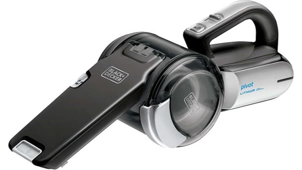 cordless handheld vacuum cleaner
