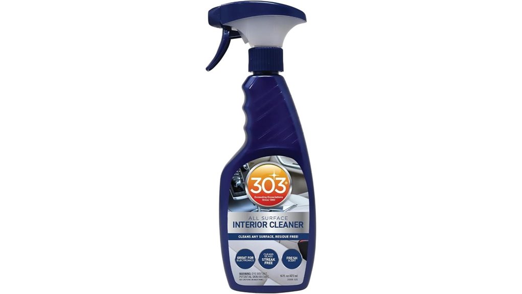 dash glass and screen cleaner