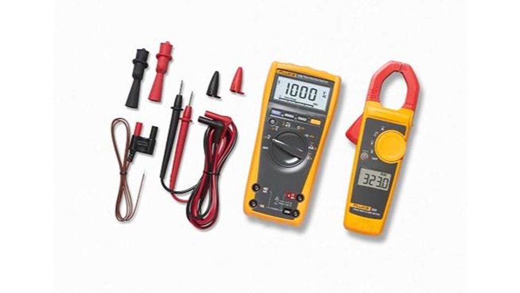 fluke multimeter and clamp