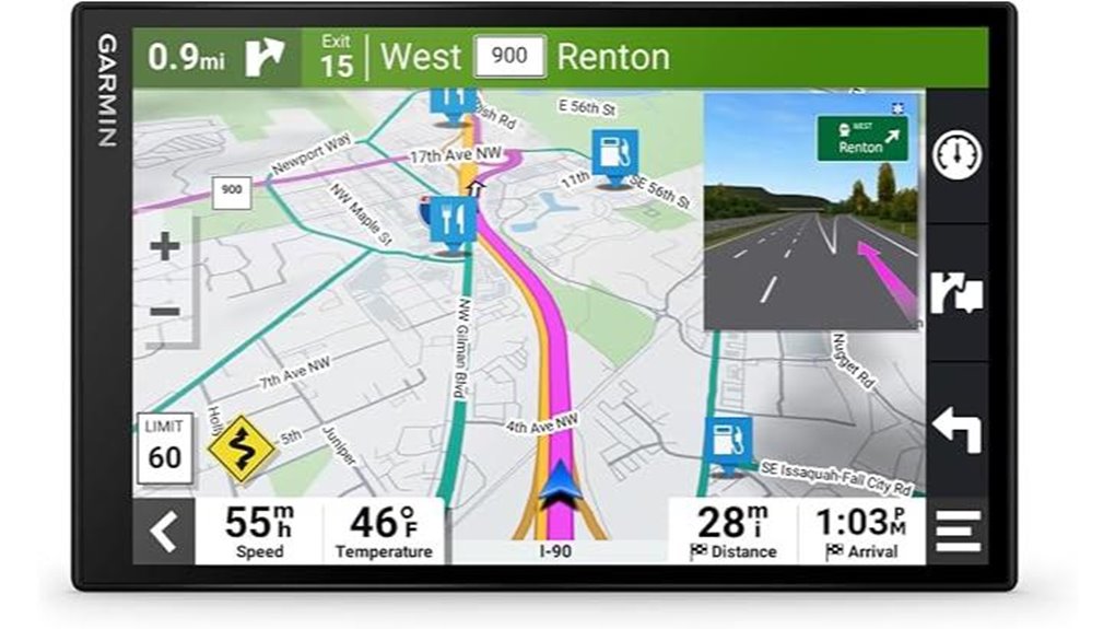 garmin 8 inch gps navigator