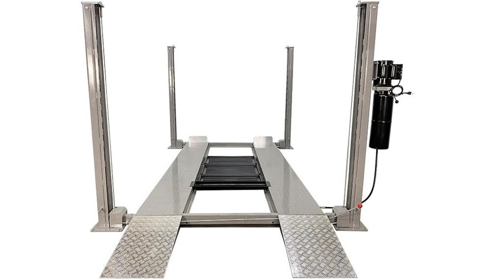 Triumph NSS-8SQ 8000 lb four post car lift