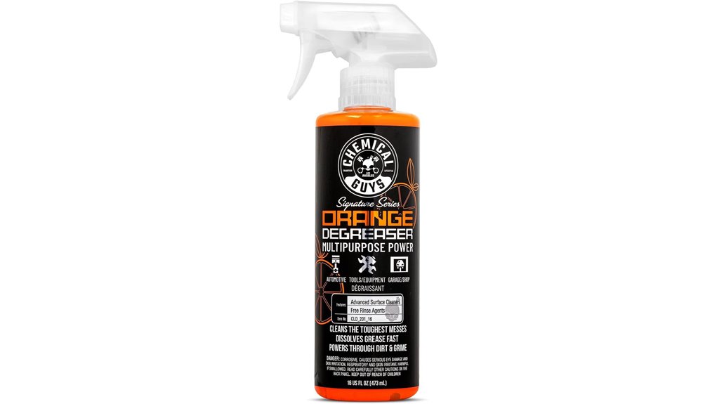 heavy duty degreaser spray