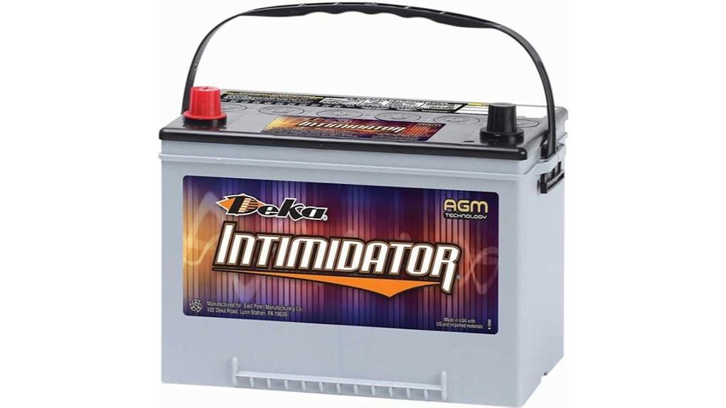 high performance agm battery