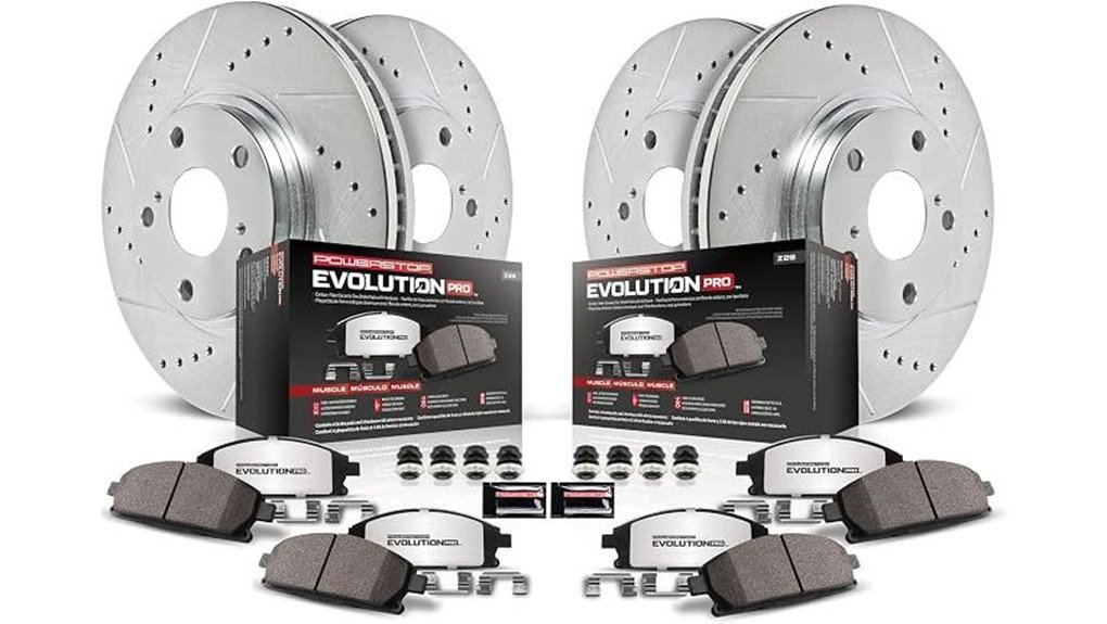 high performance brake pad kit