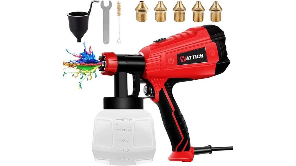500W HVLP paint sprayer YT-191