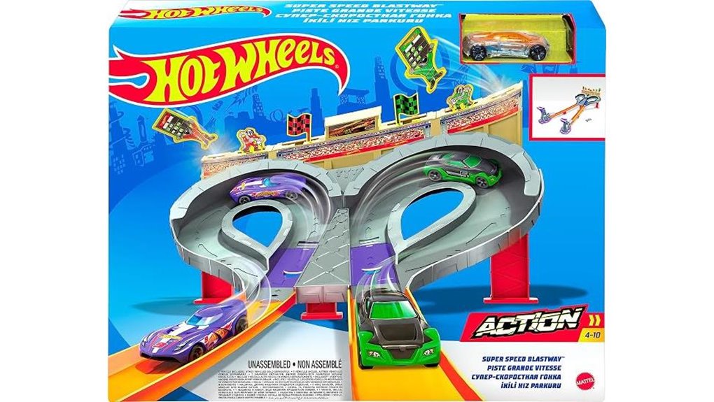 high speed racing track set