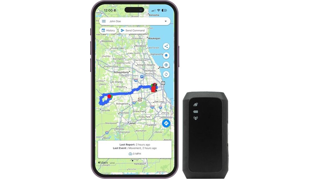 long lasting real time tracking