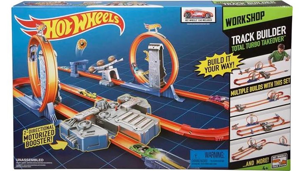 motorized hot wheels track