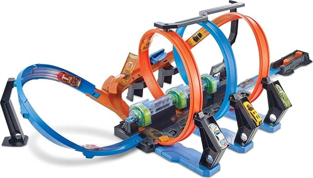 motorized loops race track