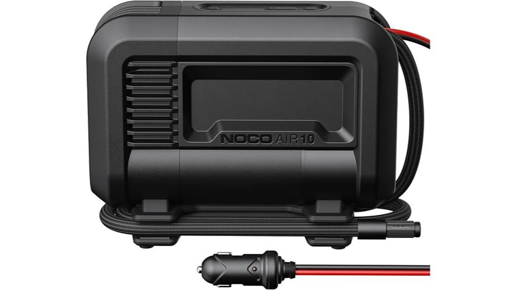 portable 12v tire inflator