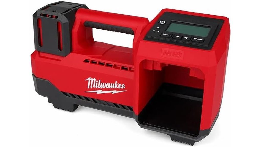 portable battery powered air inflator