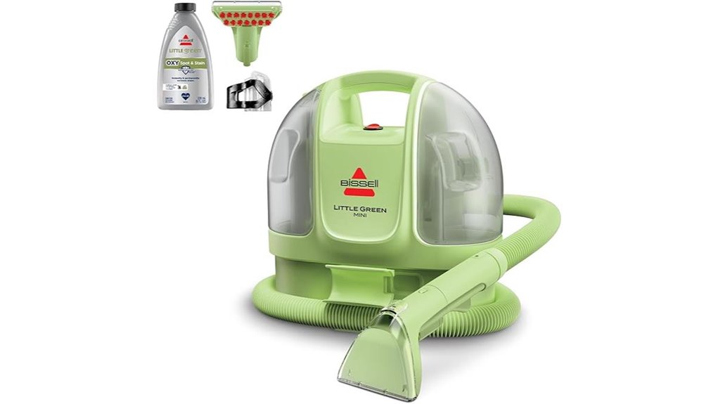 portable carpet cleaner device