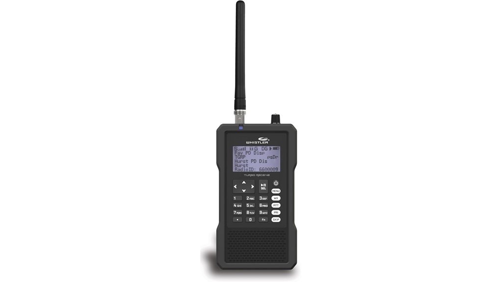 portable police scanner device