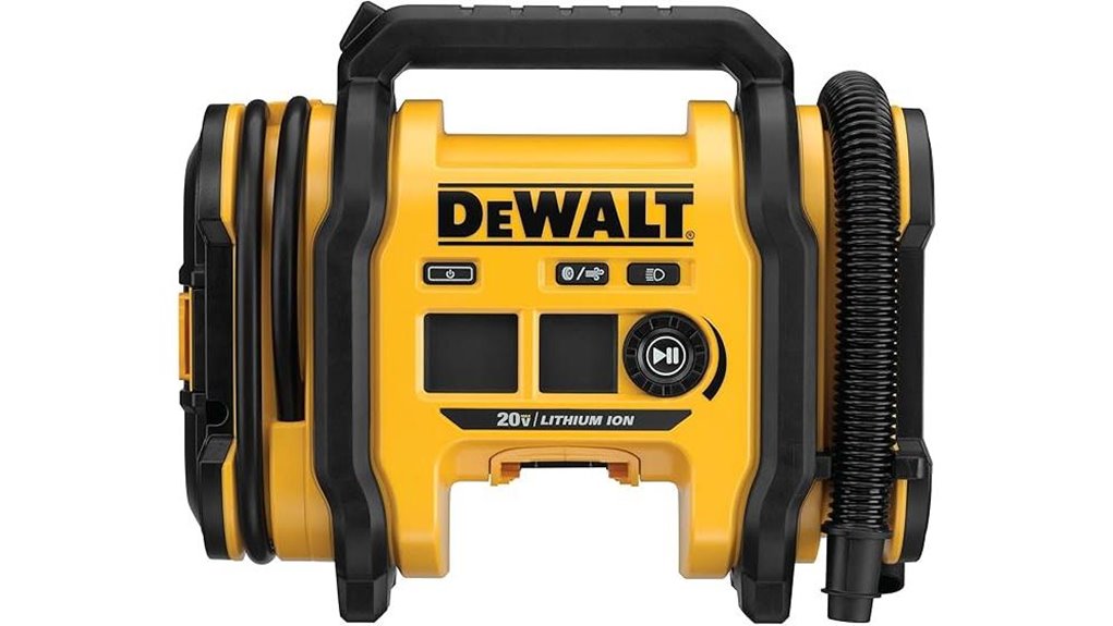 portable tire inflator tool