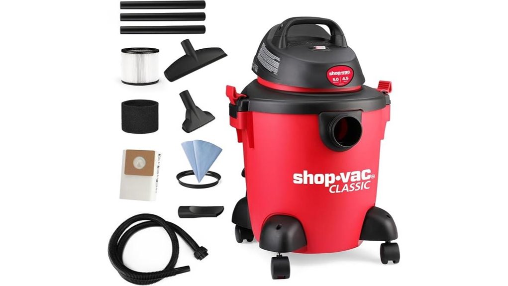 powerful 5 gallon vacuum