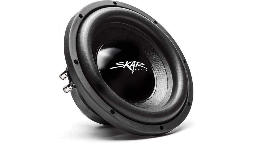 powerful dual 4 ohm subwoofer