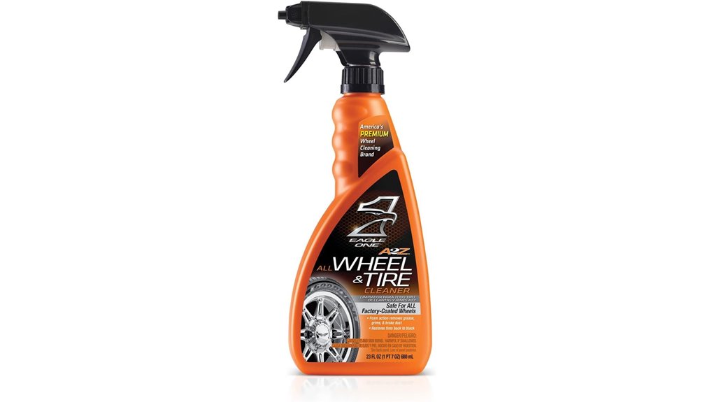 powerful wheel and tire cleaner