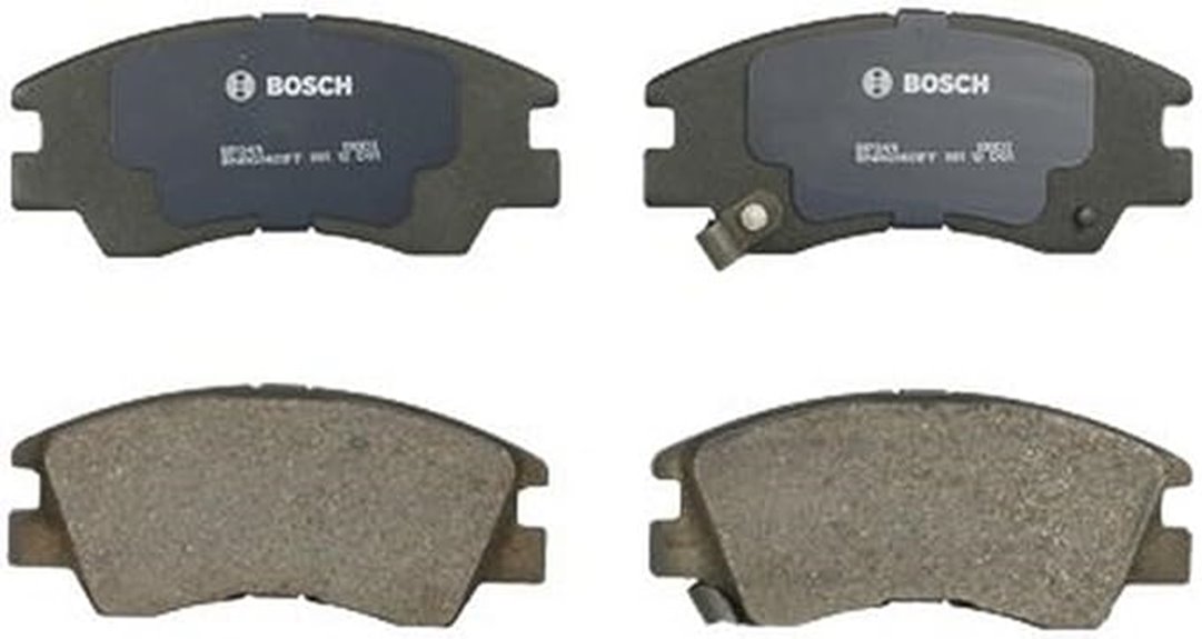 premium bosch brake pads