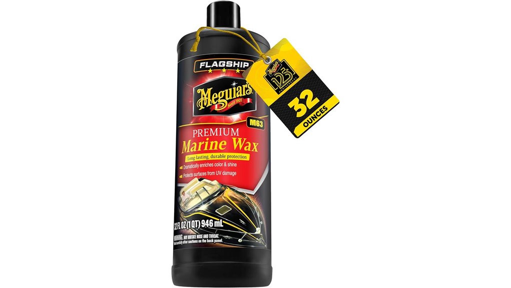 premium marine wax solution
