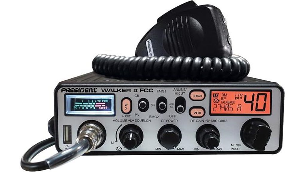 president walker ii cb radio