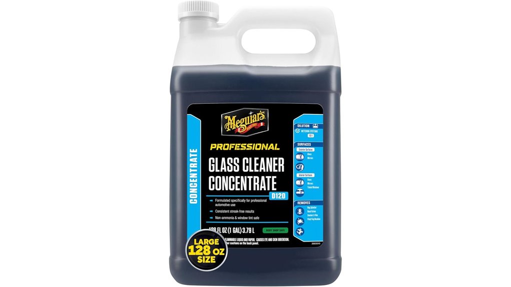 professional glass cleaner concentrate
