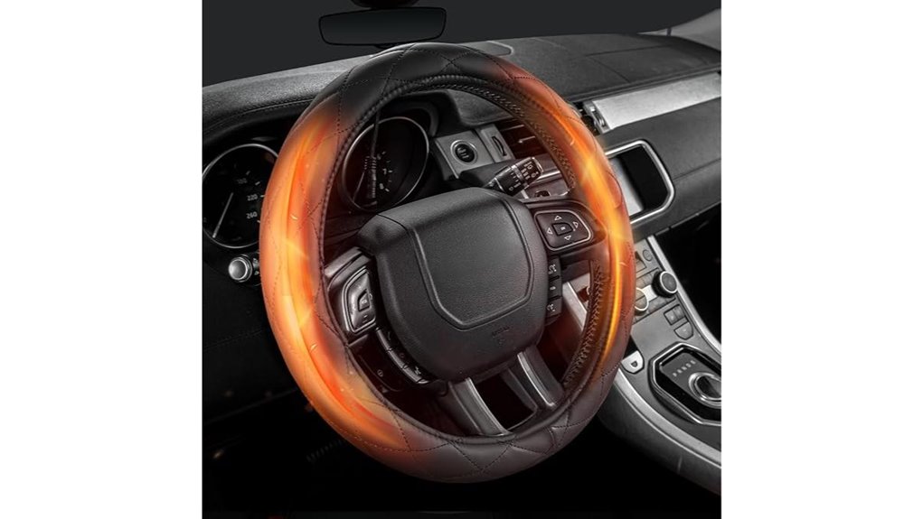 quick heating leather cover