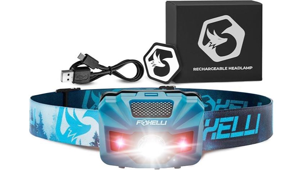 rechargeable led headlamp bright