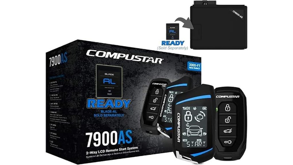 remote start and alarm