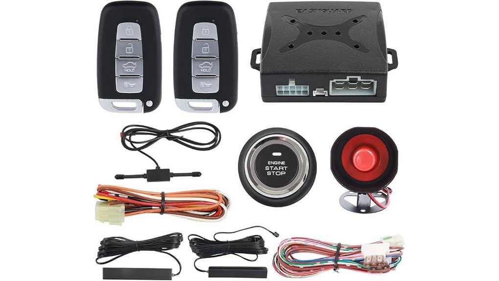 remote start car alarm