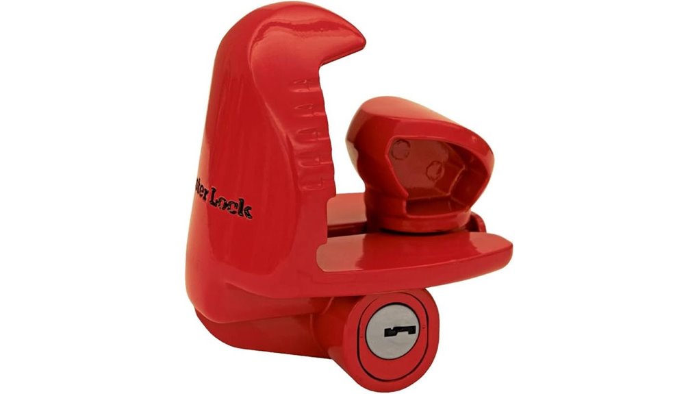 secure trailer coupler protection