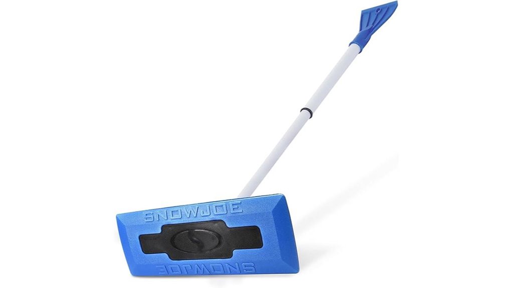 Snow Joe SJBLZD snow broom and ice scraper