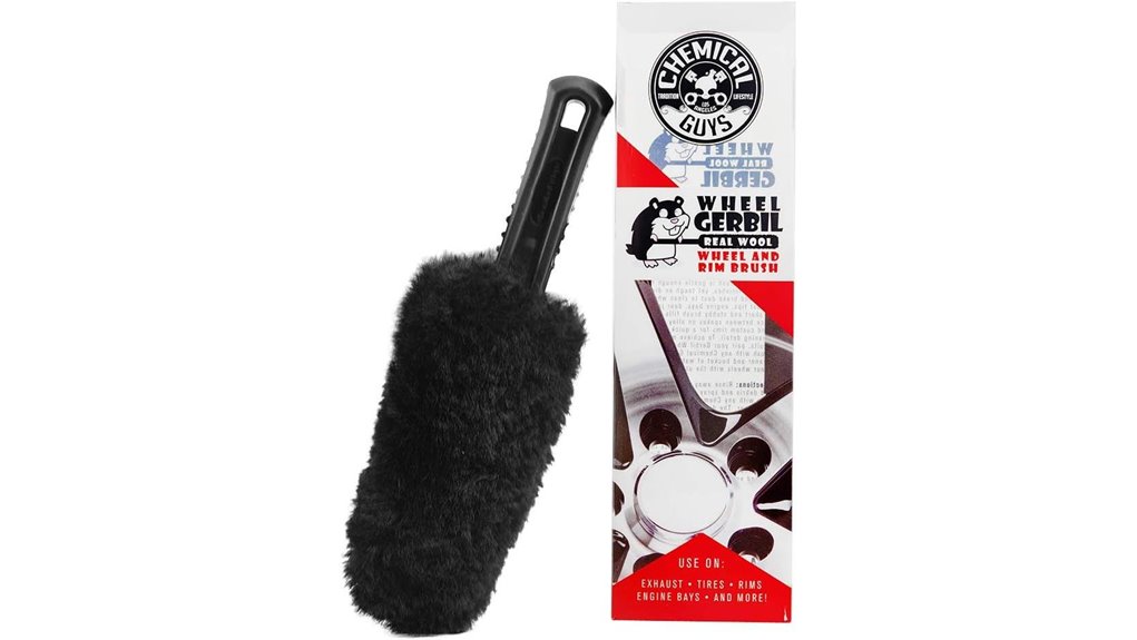 soft bristle tire brush