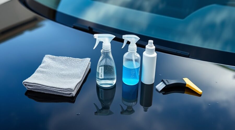 streak free car window cleaners