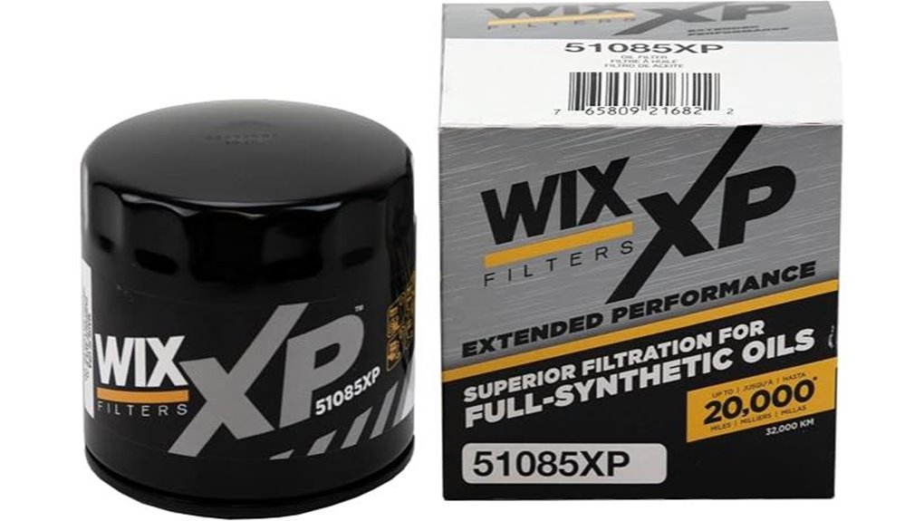 synthetic oil filter replacement