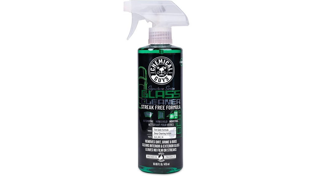 tint safe glass cleaner solution