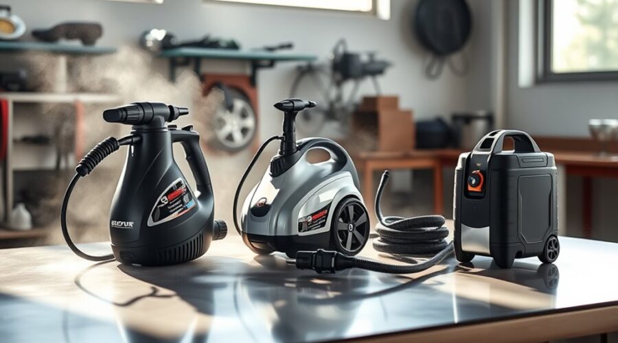 top car steam cleaners