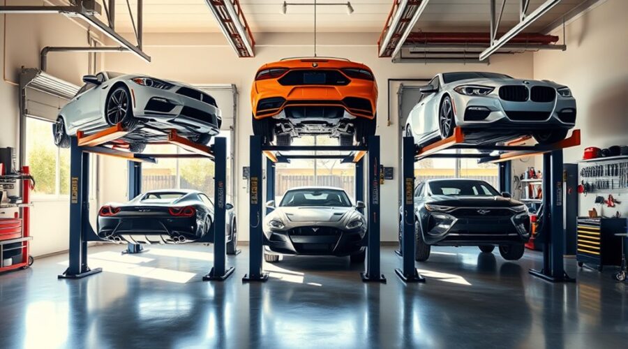 top home garage lifts